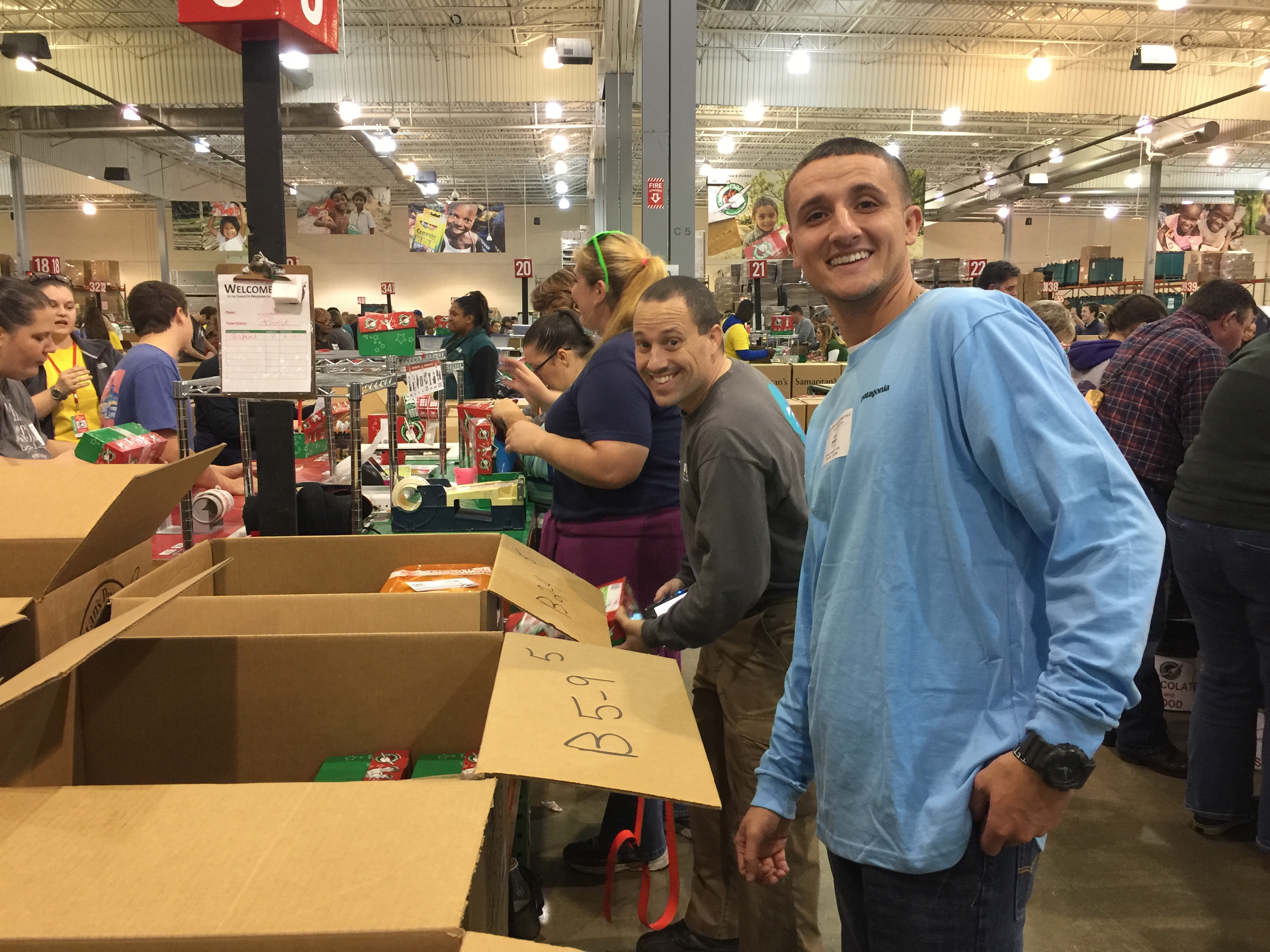 Operation Christmas Child Processing Center